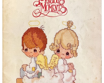 Sweet memories Vtg Book pm 1 DIGITAL DOWNLOAD Pattern Book | Sweet Vintage Cross Stitch for Collectors counted thread in English