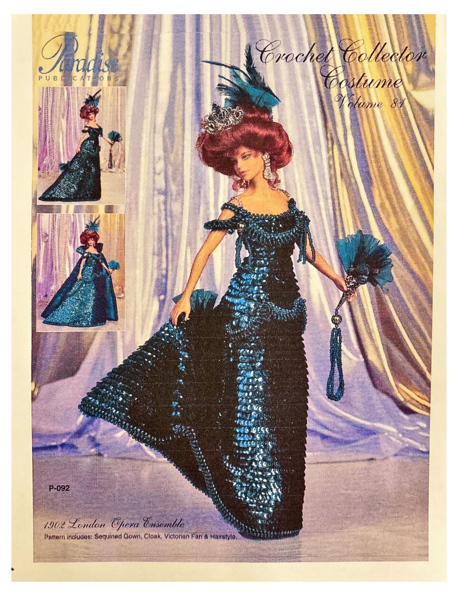 Robe De Poupée Mignonnette XIXe - Lainage - Époque Kesner, Sustrack - Rare