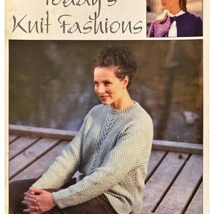 Today&#39;s Knit Fashions DIGITAL DOWNLOAD Knit Pattern Stylish Knitwear for Every Season Versatile Knit Styles for Today Modern Classics 2PDFs