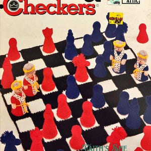 Board Game Bliss: Crochet Board Games Crochet Board Games Chess & Checkers | Fun DIY Game Pieces | DIGITAL DOWNLOAD Pattern