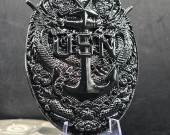 Special Edition! Navy Senior Chief Perty Officer Challenge Coin - Far East Mess Series