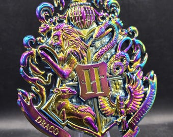 4" Harry Potter / Hogsworth Style Memorabilia - Oil Drip version