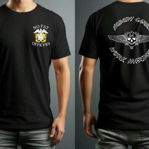 Navy Officer Shirt - No Fat Officers