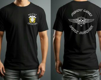Navy Officer Shirt - No Fat Officers