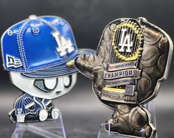 Herdenkingsmunt LA Dodgers World Series Sad Panda 2024