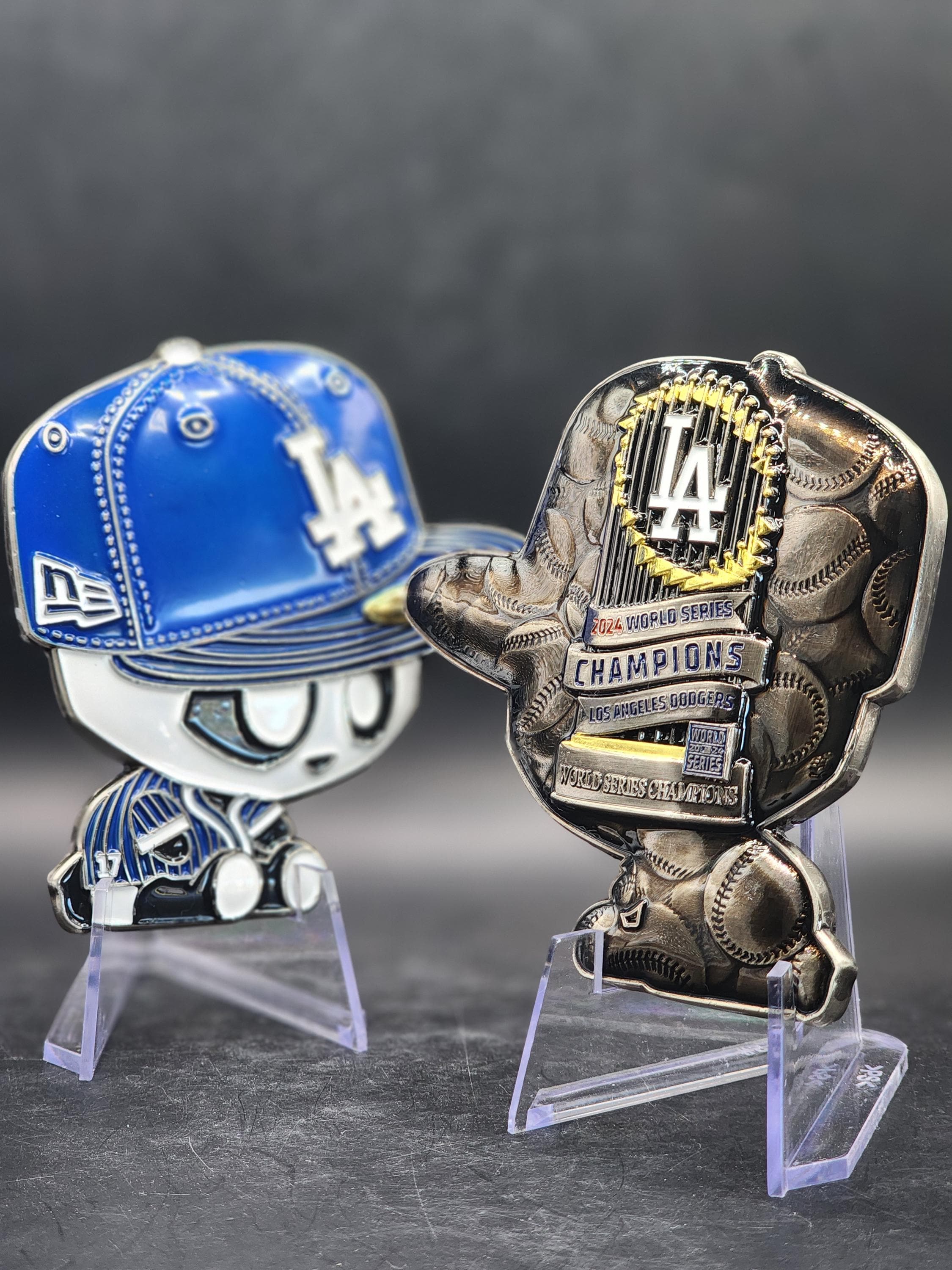 記念グッズ Los Angeles Dodgers 2024 LA Dodgers World Series Sad Panda Commemorative Coin - Etsy