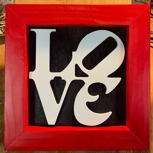 Philly Love Sign Wall Hanging, Philadelphia Eagles fan art, handmade Philly inspired sign, Eagles love sign