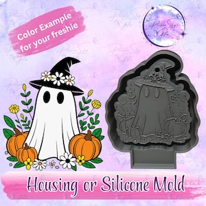 Ghost Witch Freshie Mold Housing or Silicone Mold