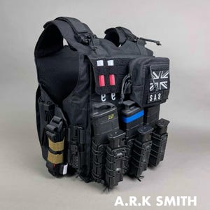Tactical Plate Carrier Chest Equipment Set (magazines not include)