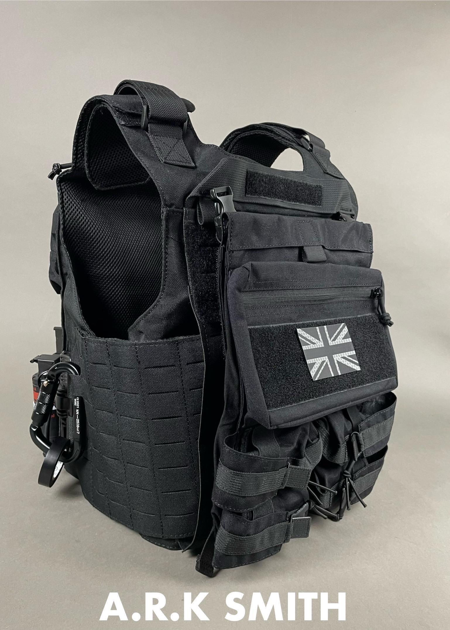 Equipo Pecho Táctico Chaleco Táctico Black Tide - Diseño Navy SEAL Con  Bolsos MOLLE Ajustable Black Tide Concepts, image size:1538x2152