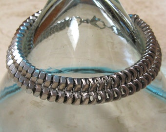 Mens Bracelet custom size, Unisex Hardware Anklet, Hipster Hex Nut Bracelet, Gifts for Couples, friendship jewelry, gift for him or her