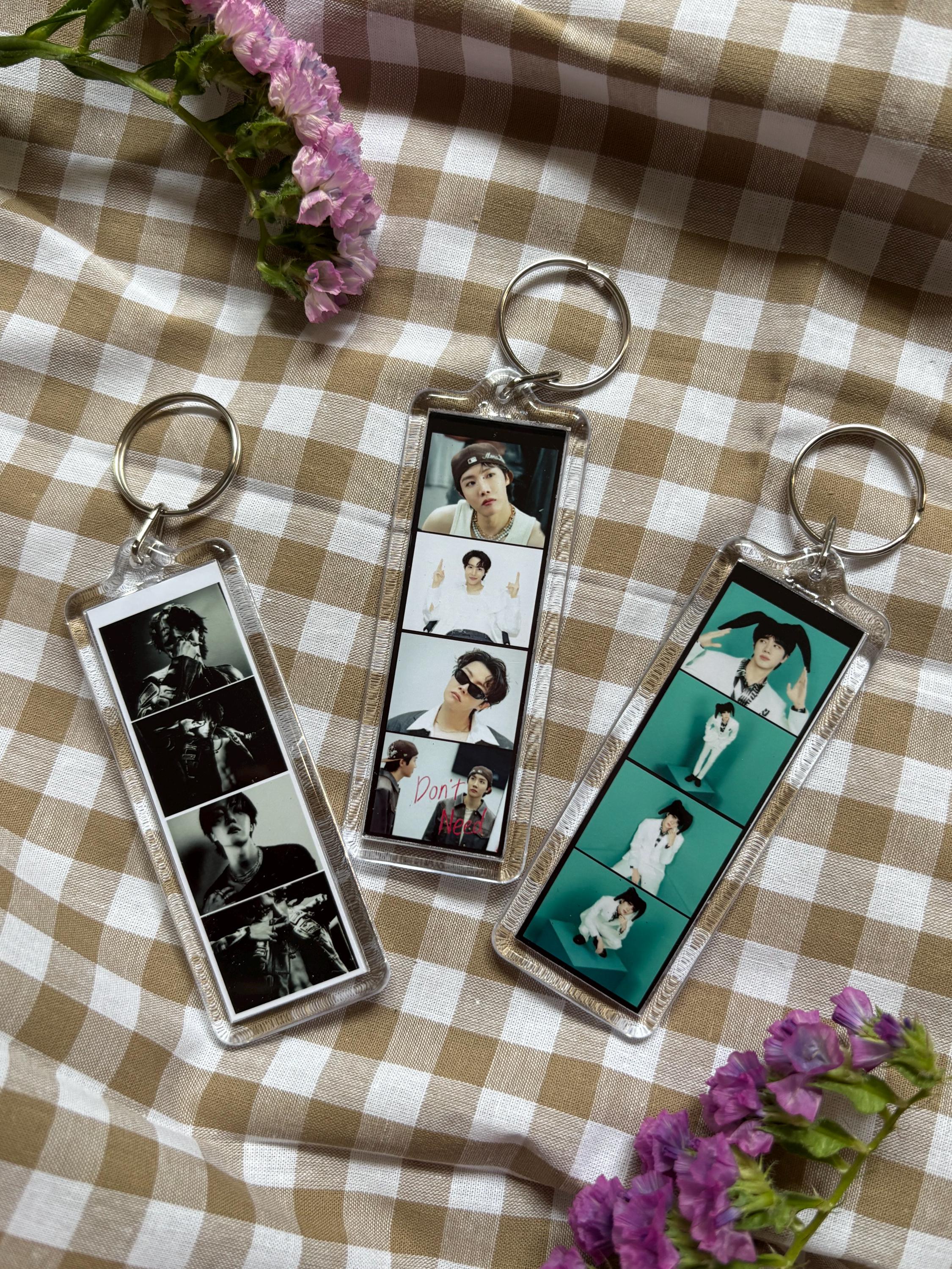 BTS♡JIN✰J-HOPE♡フォトアルバムキーリング BTS♡JIN✰J-HOPE♡フォトアルバムキーリング - メルカリ