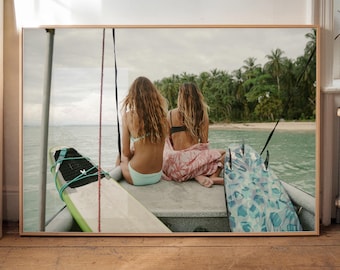 Adventure Photography - Panama Coast Print, Surf Trip