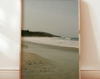 Surfing Beach Mexico - Seaside Art - Ocean Waves Print - Relaxing Beach Scene - Mexico Photography