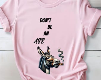 Funny Donkey T-Shirt, Animal Lovers Gift, Birthday Present, Unisex Tee, Special Events Shirt