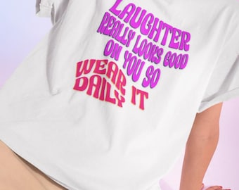 Funny Quote Graphic T-Shirt – Unisex Softstyle Tee