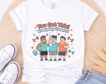 You Got This, Every Rep Counts Tee, start small fitness shirt, gym motivation tee