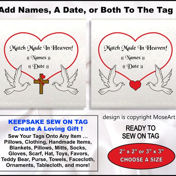 SEW ON TAGS / Match Made In Heaven