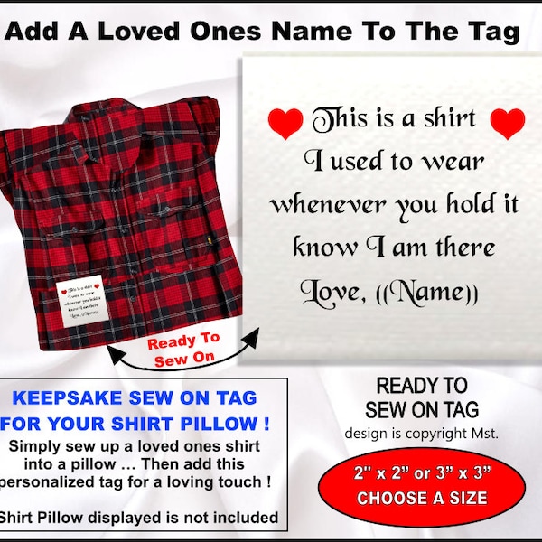 SEW ON TAGS/This is a shirt