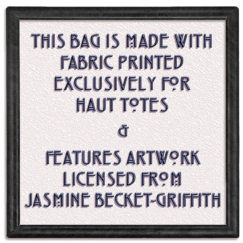 book tote shoulder bag canvas tote Alligator Girl Jasmine Becket Griffith tote bag large purse