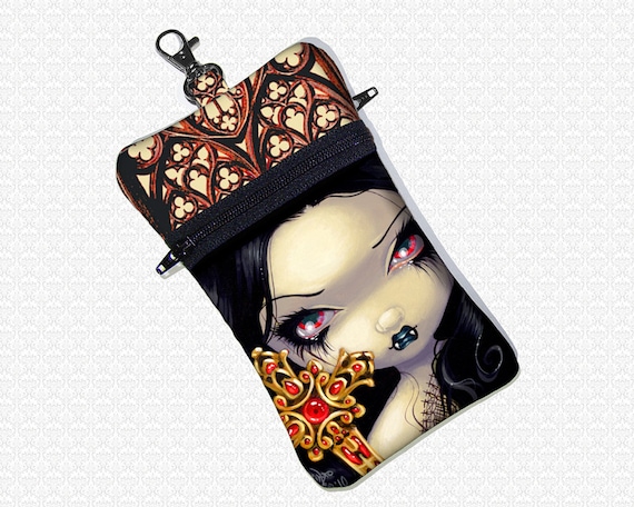Fairy Face 91 Jasmine Becket-Griffith SIGNED 6x6 PRINT vampire cross faery