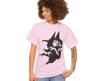 Wicked Witch of the West Shirt Wizard of Oz Classic Movie Wicked Witch Graphic Apparel Iconic Film Villain Clothing Unisex Heavy Cotton Tee