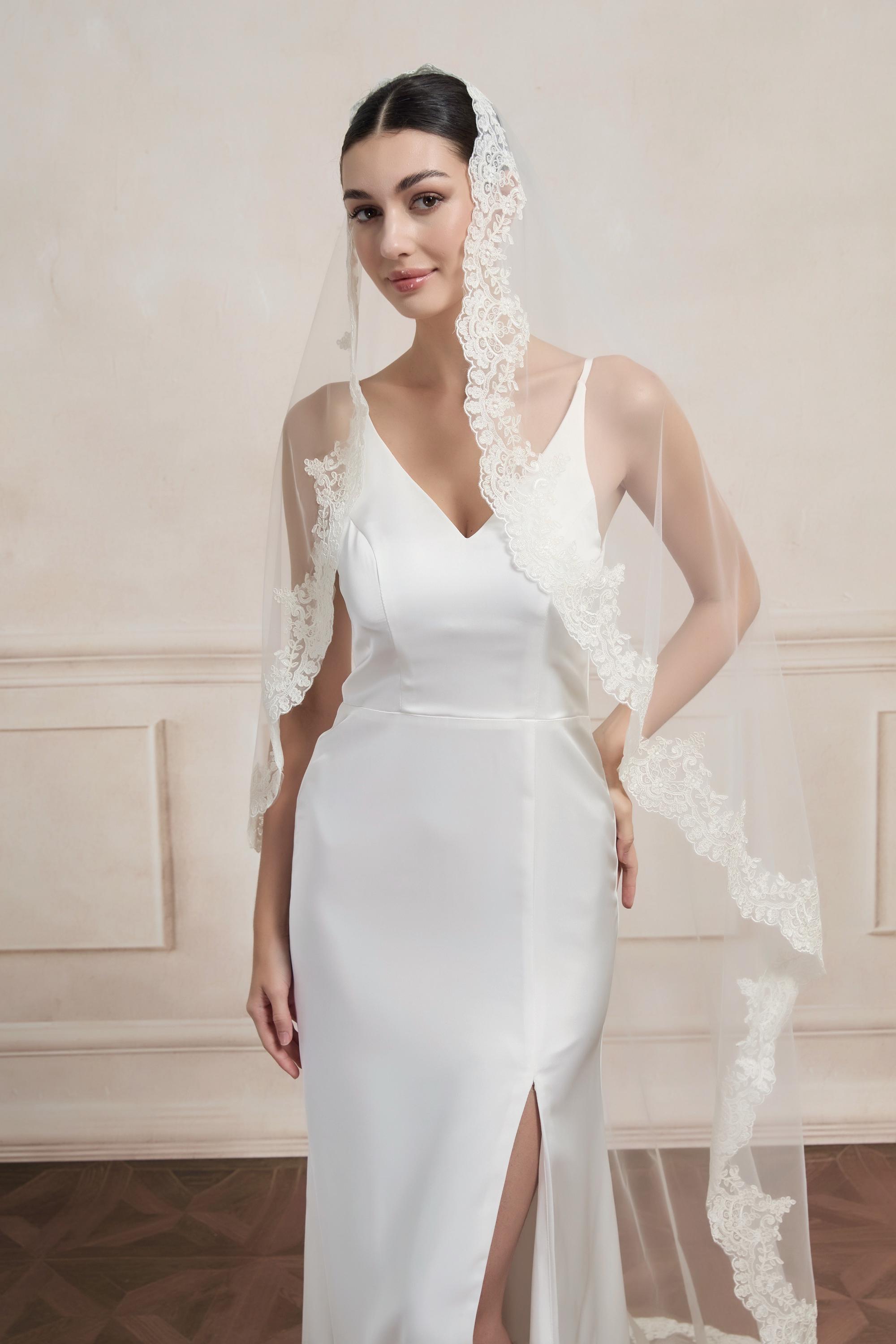 Scalloped Veil Two Tier - Etsy Australia