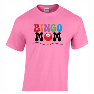 Bingo Mom Bingo Shirt. Bingo lover shirt, gift for her, Bingo tee. Woman&#39;s bingo shirt shirt. , Bingo tshirt,