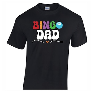 Bingo Dad Bingo Shirt. Bingo lover shirt, gift for her, Bingo tee. Woman&#39;s bingo shirt shirt. , Bingo tshirt,