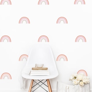 Rainbow Wall Decals, Rainbow Wall Sticker, Multi Colored Rainbow Decal, Nursery Decor, Rainbow Decor, Kids Room Decal, Cute Decor, Home Gift