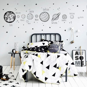 Planets Wall Sticker , Solar System, Stars Wall Sticker h143