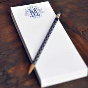 Personalized Notepad | Custom SKINNY Monogram or Name Notepads