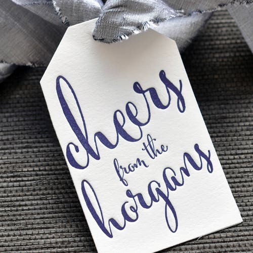 Personalized Gift Tags Design T10 Custom Cheers Gift Tag Etsy