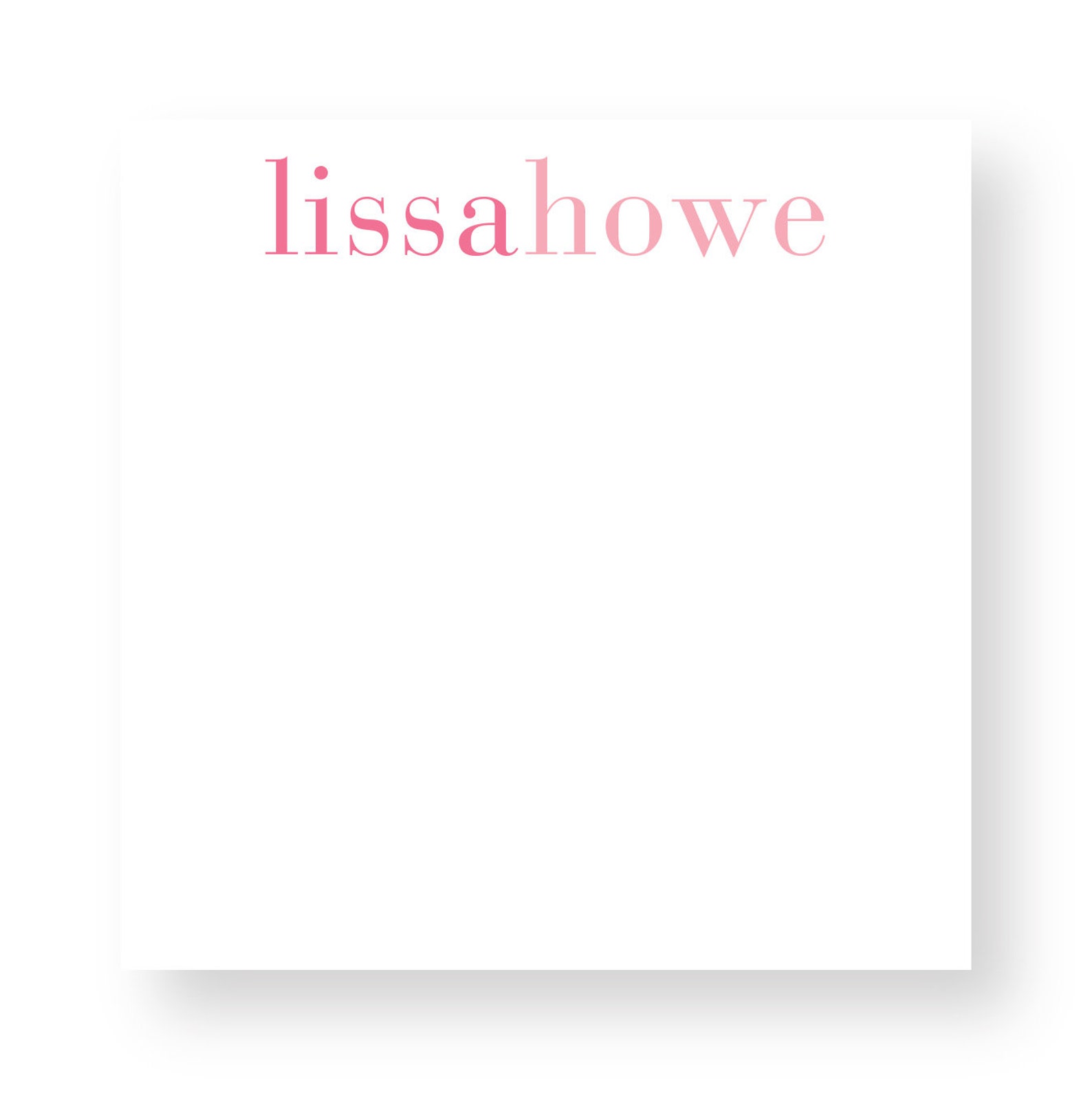 Personalized Rainbow Blocked Notepad: Custom Name Stationery - Etsy