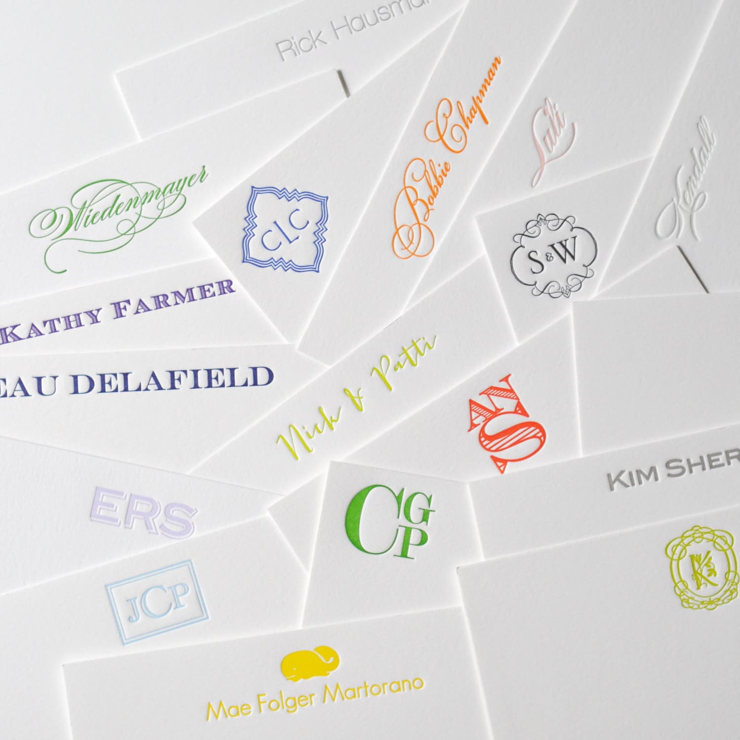 DIY Letterpress Personal Stationery Cards | Personalized Note Cards