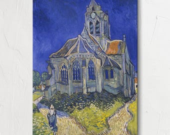 オーヴェル＝シュル＝オワーズの教会、シェヴェからの眺め