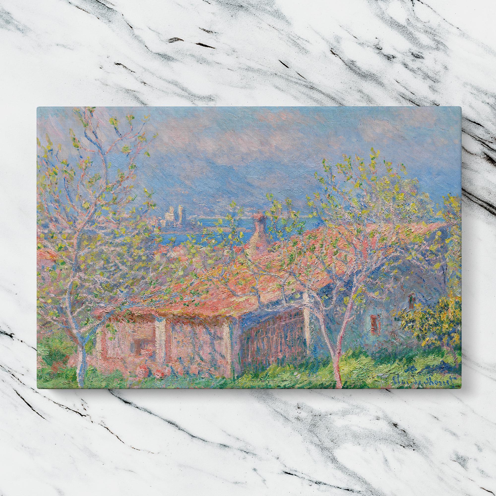 クロード・モネ［ アンティーブの庭師の家］ Claude_Monet_-