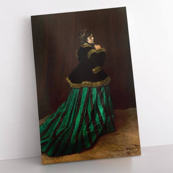 portrait of a lady in a green dress Portrait of a Lady in Green