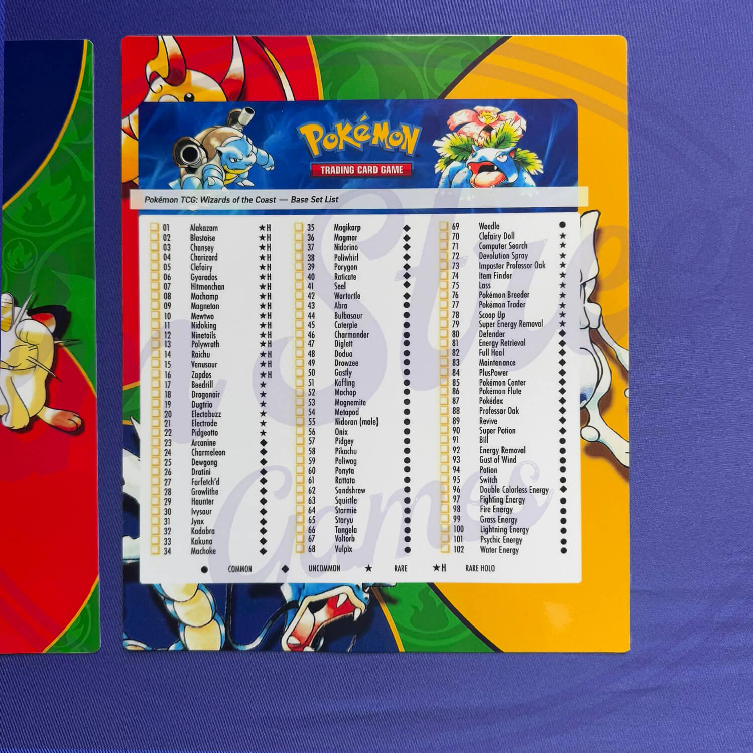 pokemon cards original set list 151 Complete (151/150) 1999 which laid the foundation for competitive trading card mechanics worldwide Original 151 Complete Set (151/150)