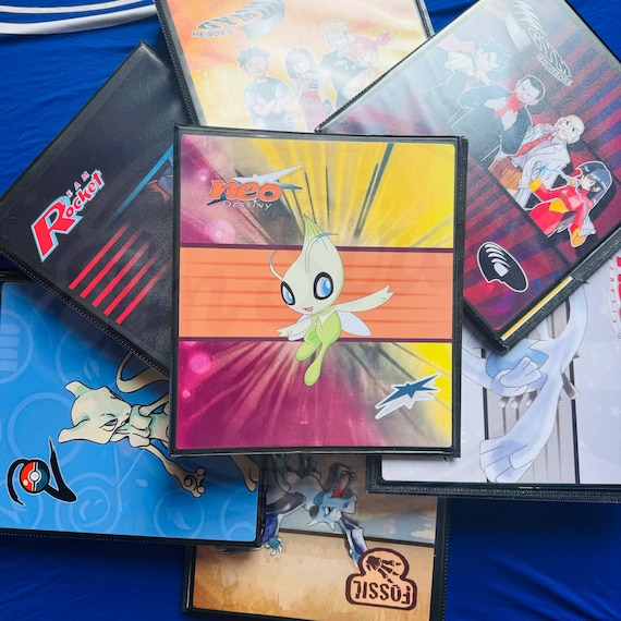 pokemon card neo binder CALL STORE FOR INQUIRIES** 2000 POKEMON NEO PREMIUM FILE 2 BINDER SE – Cards  and Comics Central