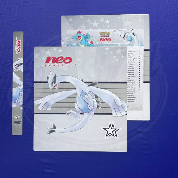 Vintage Neo Genesis Pokmon Binder Art Digital Download - Etsy