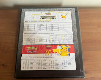 pokemon celebrations card binder Finished My Celebrations Master Set, Including Promos! : r/PokemonTCG