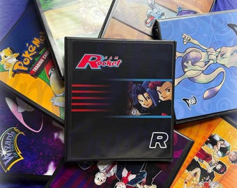 ロケット団ポケモンカードバインダー - コレクター向けのクラシックTCG