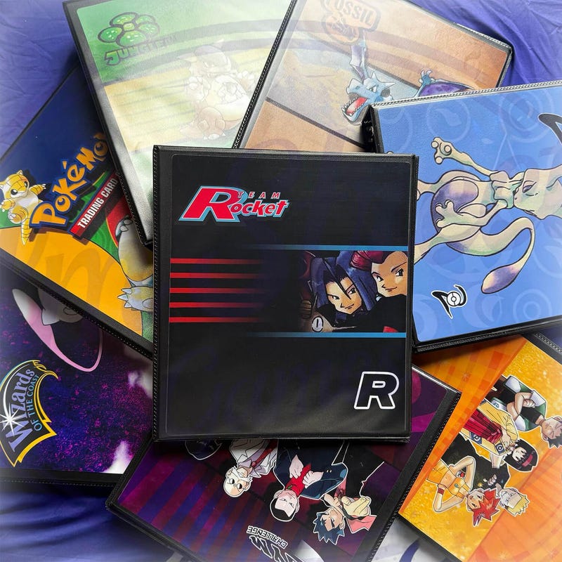 Pokemon Cards Foder Pokemons Card Folder - Etsy UK