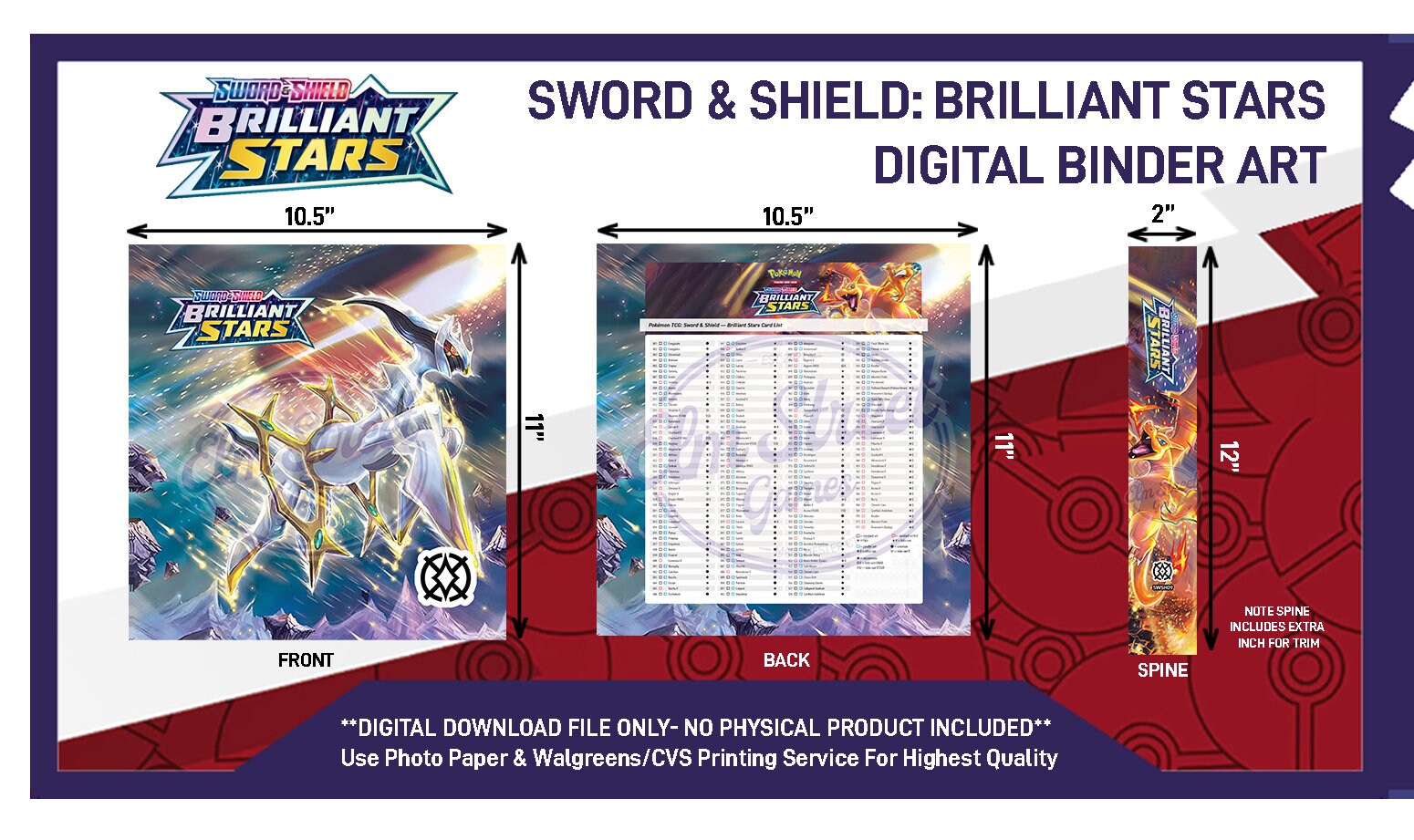 brilliant stars card binder Pokemon: Brilliant Stars Mini Binder
