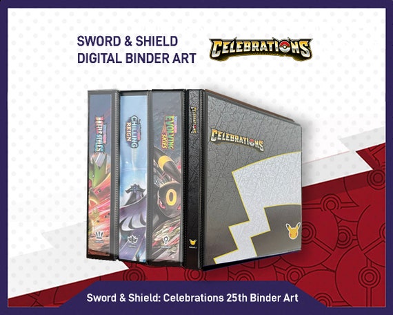 Pokemon Celebrations 25th Anniversary Binder Insert Set (Digital Download)
