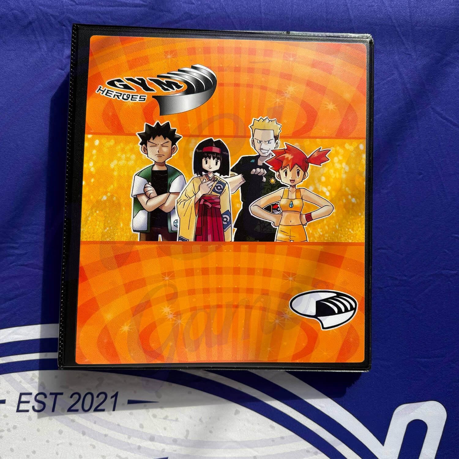 Gym Heroes Pokmon Card Binder  Vintage TCG Organizer - Etsy