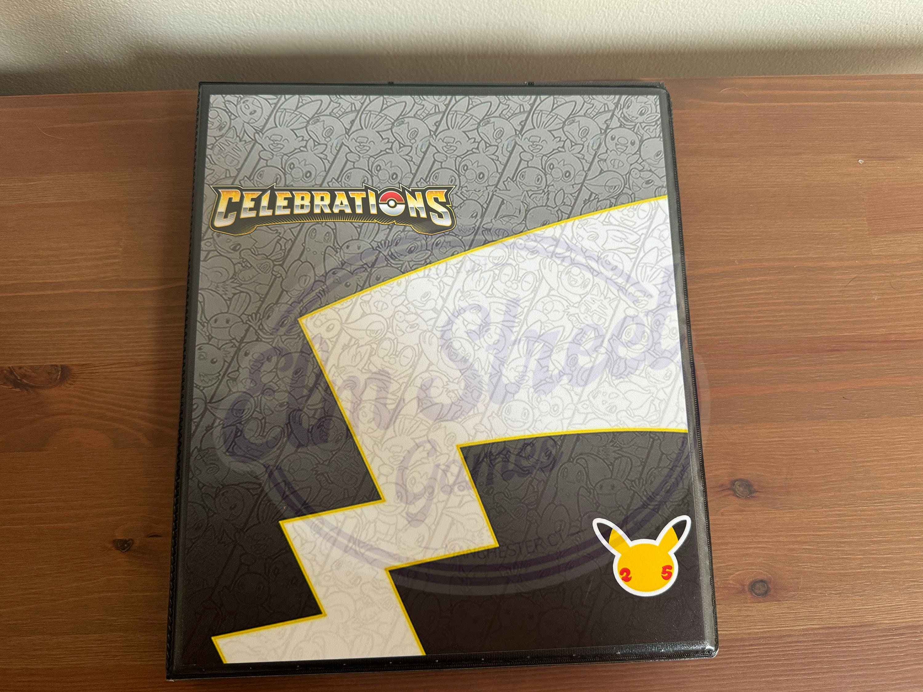 25th anniversary pokemon cards binder Amazon.com: Jumbo Card Binder for Pokemon Jumbo Cards, iofeiwak® Oversized  2 Pockets Card Binder with 3 Rings - Holds 80 Cards with 40 Removable  Sleeves main image 0