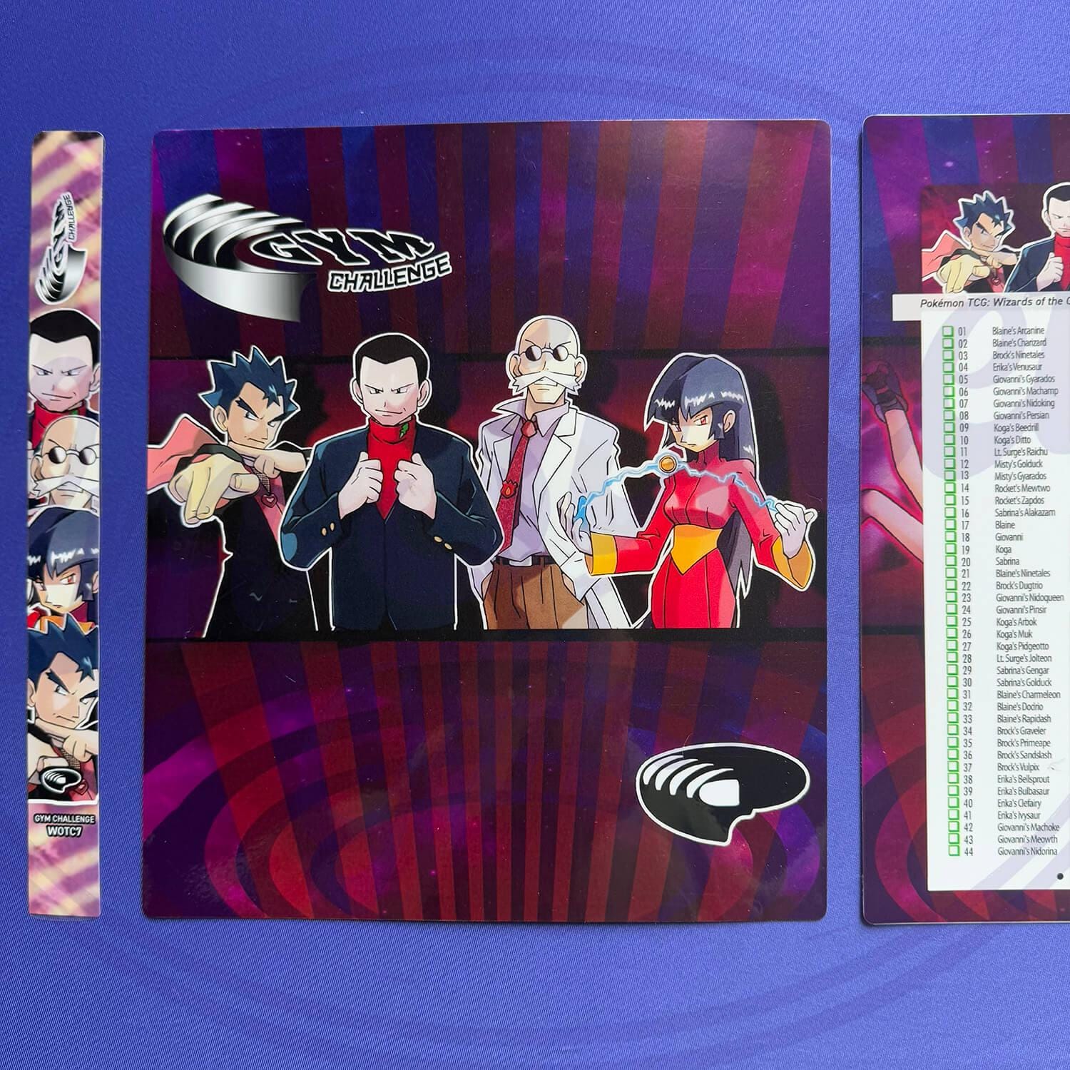 Gym Challenge Pokmon Card Album TCG Storage Binder - Etsy Gym Challenge Pokmon Card Album TCG Storage Binder - Etsy