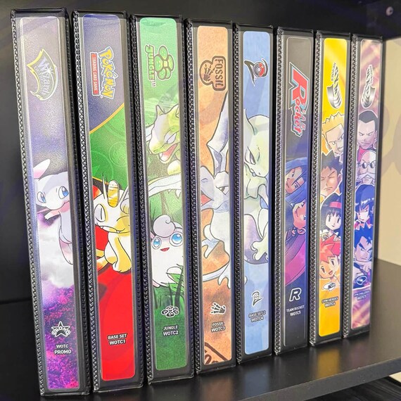 Gym Heroes Pokmon Card Binder  Vintage TCG Organizer - Etsy